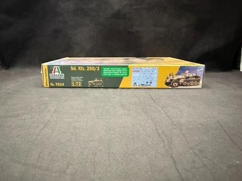 Italeri Sd. Kfz. 250/3 Half-Track 1:72 Scale Plastic Model Kit 7034 - Picture 4 of 7