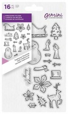 Crafters Companion-Gemini Clear Stamp 3D EMBOSSING FOLDERS-You Choose
