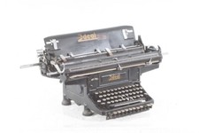 Old Typewriter A3 Vintage Office Decoration Writing Machine Ideal Blitz Naumann thumbnail