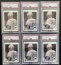 1990 Upper Deck Hockey #54 “Wayne Gretzky” French, Los Angeles Kings PSA 10 RARE