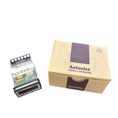 Autonics MT4N-AV-E0 12-24V 4-Digit 7-Segment LCD Compact Digital Panel Meter