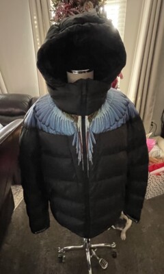 MARCELO BURLON PATAK PUFFER DOWN JACKET LARGE County of Milan