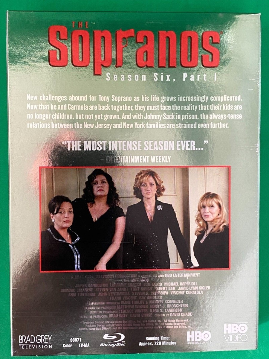 The Sopranos Season Six. Part 1 ( Blu-ray Disc ) 26359397196