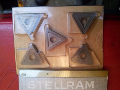 Plaquette De Fraisage STELLRAM SCMT 12 M5 12 T S2F P20 - Neuf Pour Tour Ou Centre D'usinage