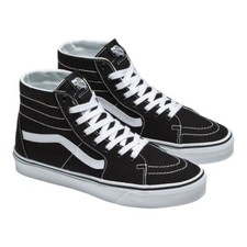 Vans Sk8-Hi Lace UP Skate Shoe - Big Kids' BLACK/TRUE WHITE