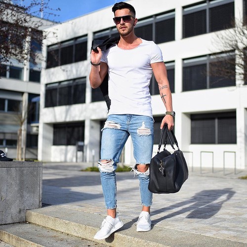 Fashion Ankle Pants Skinny Jeans SA 