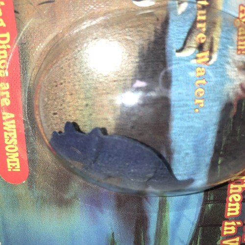 Neu Vintage Neu in Verpackung Trendmasters 1992 unglaublich wachsende Dinos TRICERATOPS ungeöffnet - Bild 5 von 8