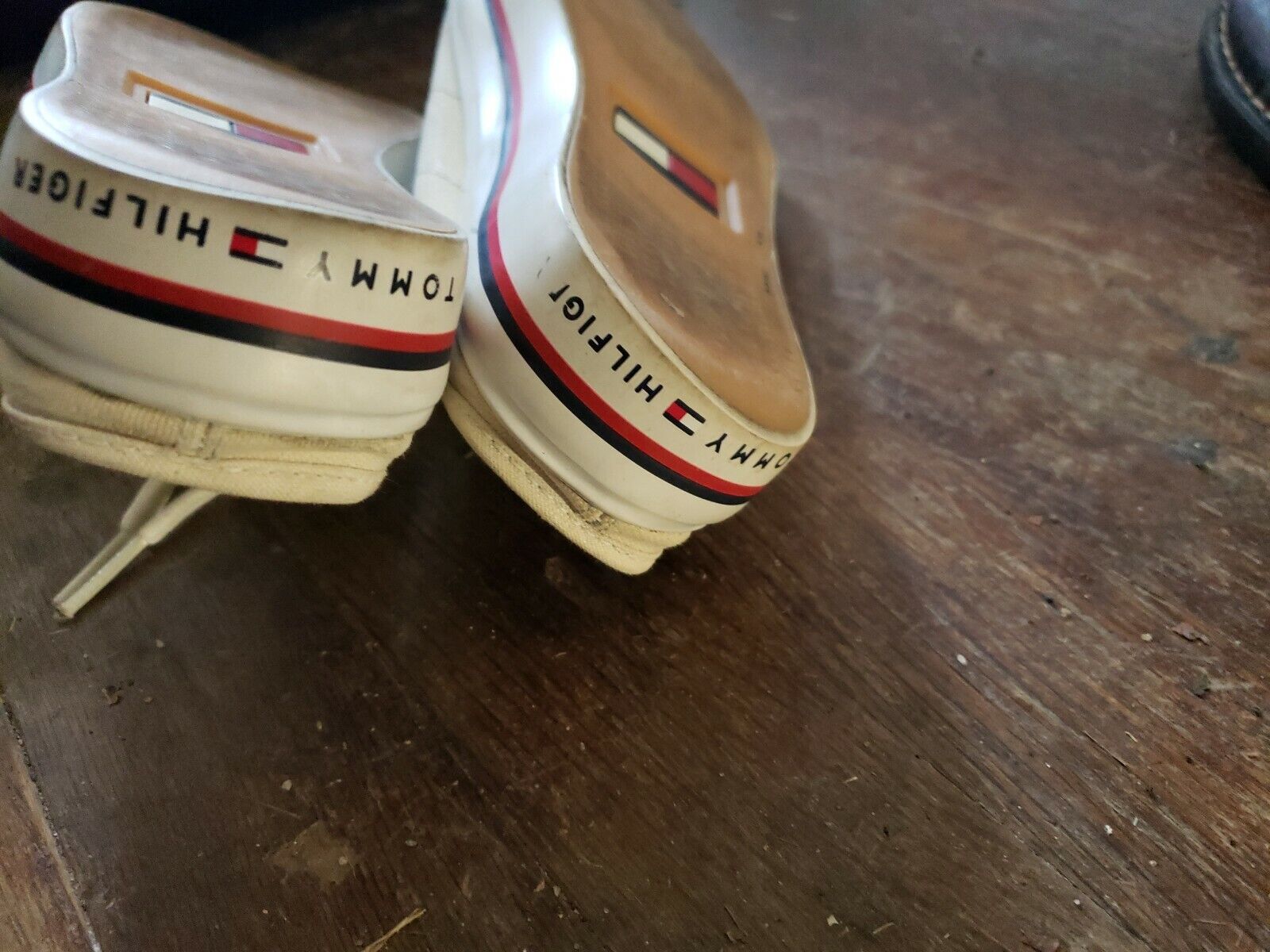 Vintage 90s Y2K Tommy Hilfiger Slip On Sneakers Tennis Shoes Size 