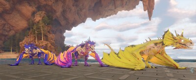 ark survival ascended Pve Zombie Wyvern Bundle Package X3 Different Event