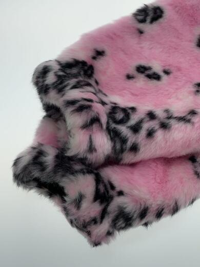 Supreme Bandana Faux Fur Bomber Jacket Pink Size M Medium | eBay