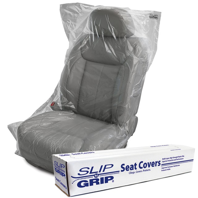 SlipNGrip Seat Covers Heavy Duty 200 Per Roll 1.0 mil FGP9943