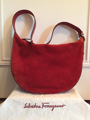 Handbag by Salvatore Ferragamo NEW! / Red   1,660.00