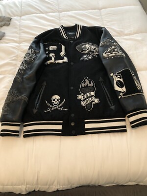 Reason Men s Varsity Bomber Jacket XL