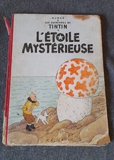 Tintin L'étoile mystérieuse BD Hergé 1954
