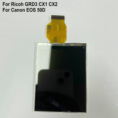 Camera LCD Screen Display Panel for Canon EOS 50D Ricoh GRD3 CX1 CX2 Repair Part