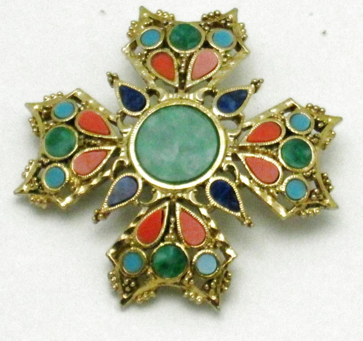 Maltese cross hotsell brooch