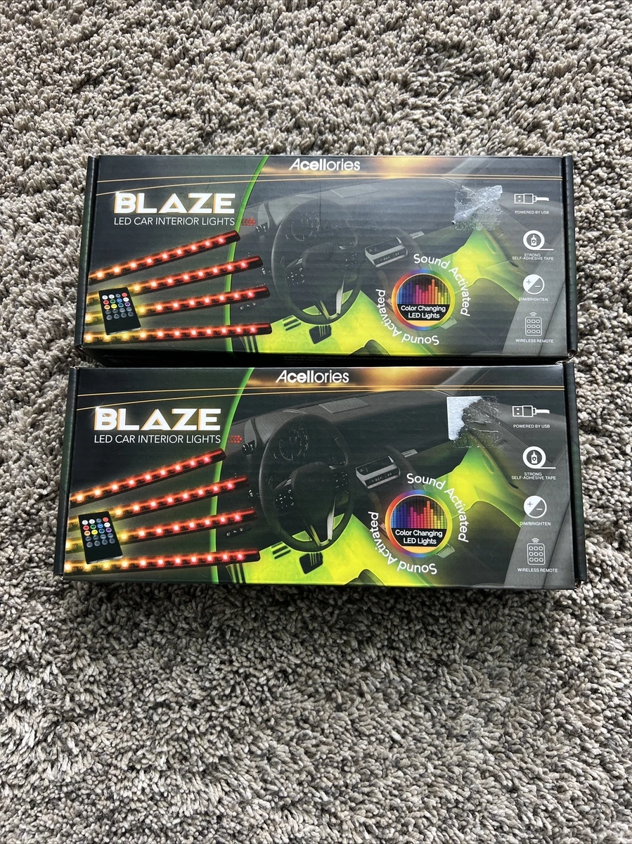 Blaze led car interior lights deals