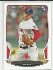 Allen Webster Arizona 2013 Bowman Draft Rookie Card