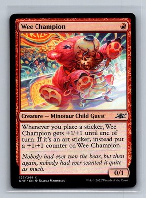 127 Wee Champion NM Unfinity