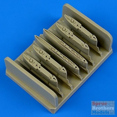 QBT48583 1:48 Quickboost OV-1 Mohawk Pylons (ROD kit)