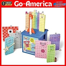 Numberblocks Mathlink Cubes Set Kids Educational Toys Preschool Learning