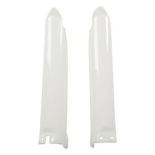 Acerbis Lower Fork Guards Natural White For KAWASAKI KX125 KX250 KX500