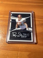 2021 Panini Immaculate Russ Grimm Autograph Eye Black Card #/99 HOF Redskins