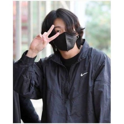 Stussy Men S Bts Jungkook Wearing Nike Windrunner Jacket S Limited