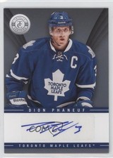 2013-14 Totally Certified Signatures Dion Phaneuf #TS-DPH Auto 2u9