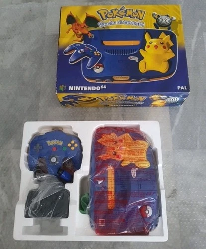 Nintendo 64 Pikachu Dark Blue