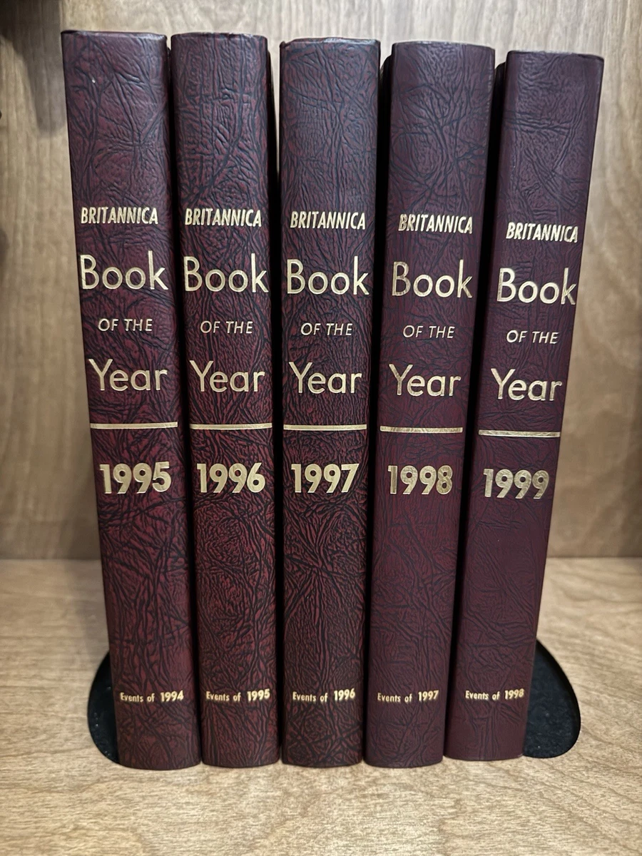 Britannica Book Of The Year In Antiquarian & Collectible Books for