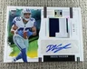 DEUCE VAUGHN 2023 Panini Impeccable RPA Rookie 2 Color Patch Auto /49