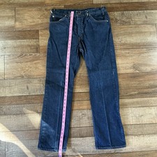 VTG Ironwood Jeans Men's Size 34x30 Dark Wash Straight Leg USA Made Denim #11022