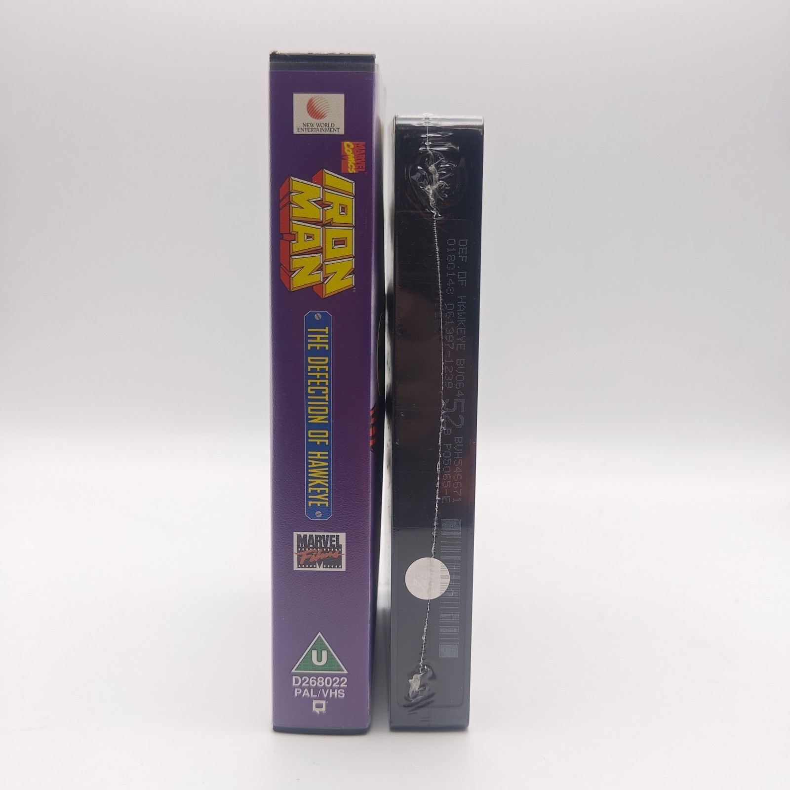 Iron Man The Defection of Hawkeye VHS New Factory Sealed Marvel MCU Video Tape image 3