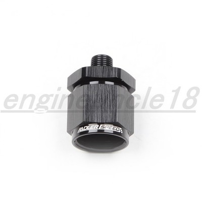 US SHIP -10AN Female Swivel To 1/8'' NPT Male Aluminum Fuel Fitting Adpater Black