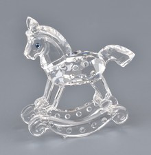 Swarovski Crystal When We Were Young Theme - Rocking Horse 183270 *Retired*