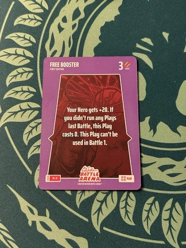 FREE BOOSTER PL-11 Play Card Bo Jackson Battle Arena 2026 Griffey Edition