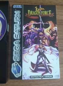 Dragon Force for Sega Saturn PAL complete with manual