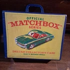 Vintage 1968 Matchbox Lesney 72 Car Collector Case w/ Trays & Cars Lot