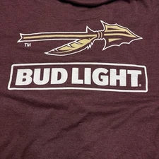 Florida State University/ Bud Light Graphic T-Shirt