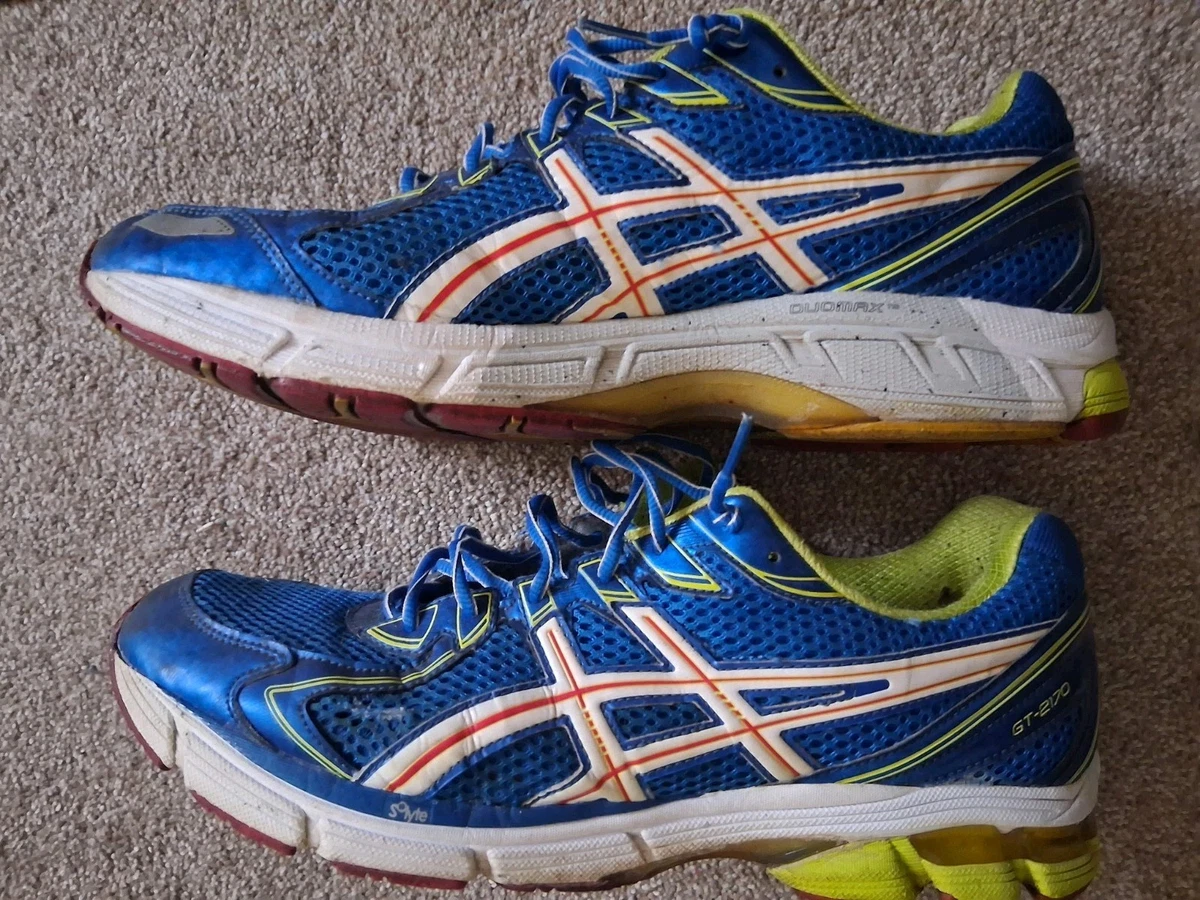ASICS GT-2170 GS Running Shoes C202N Youth 3.5Y Lightning/Blue/Black GEL asics gt 2170 mens products for sale | eBay main image 4