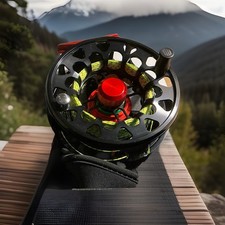 Loop LTS X1 10/13 large arbor trout salmon fly reel mint with bag