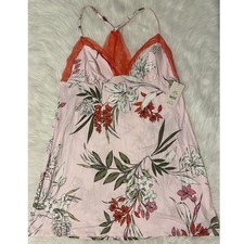 Secret Treasures Chemise Womens Size Large Pink Sleeveless Nightgown Pajamas NEW