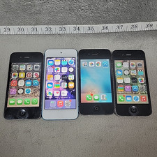 Lot of 4 Apple iPhone / iPod   Home Screen Access   Limited Access    READ 