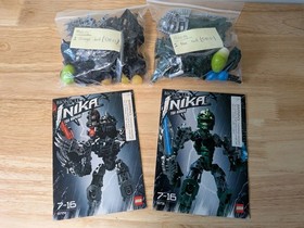 LEGO Bionicle Toa Inika Thok 8729 & Kongu 8731 Sets