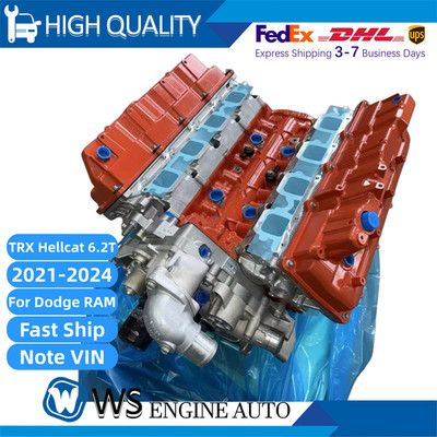 TRX Long Block Engine Assy For Dodge RAM 1500 6.2T V8 SRT Hellcat HEMI 2021-2024