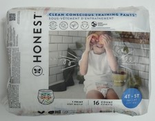 The Honest Company Clean Conscious Training Pants Colors, 4T-5T, 16 Count 38 LBS