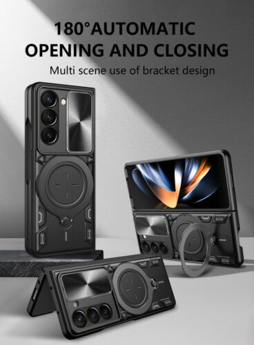 For Samsung Galaxy Z Fold 7 6 5G Shockproof hard back hard Flip cover Case - 第 10/17 張圖片