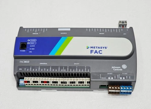 JOHNSON CONTROLS MS-FAC3613-0 METASYS FAC CONTROLLER (NEW OPEN BOX)
