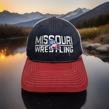 Missouri Wrestling USA Double Leg Takedown Defensive Sprawl Pinned Baseball Cap